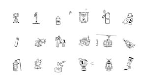 Animated Adventure Drawing, an Outline Icon by Vectors Market (Thumbnail 5 of 5)
