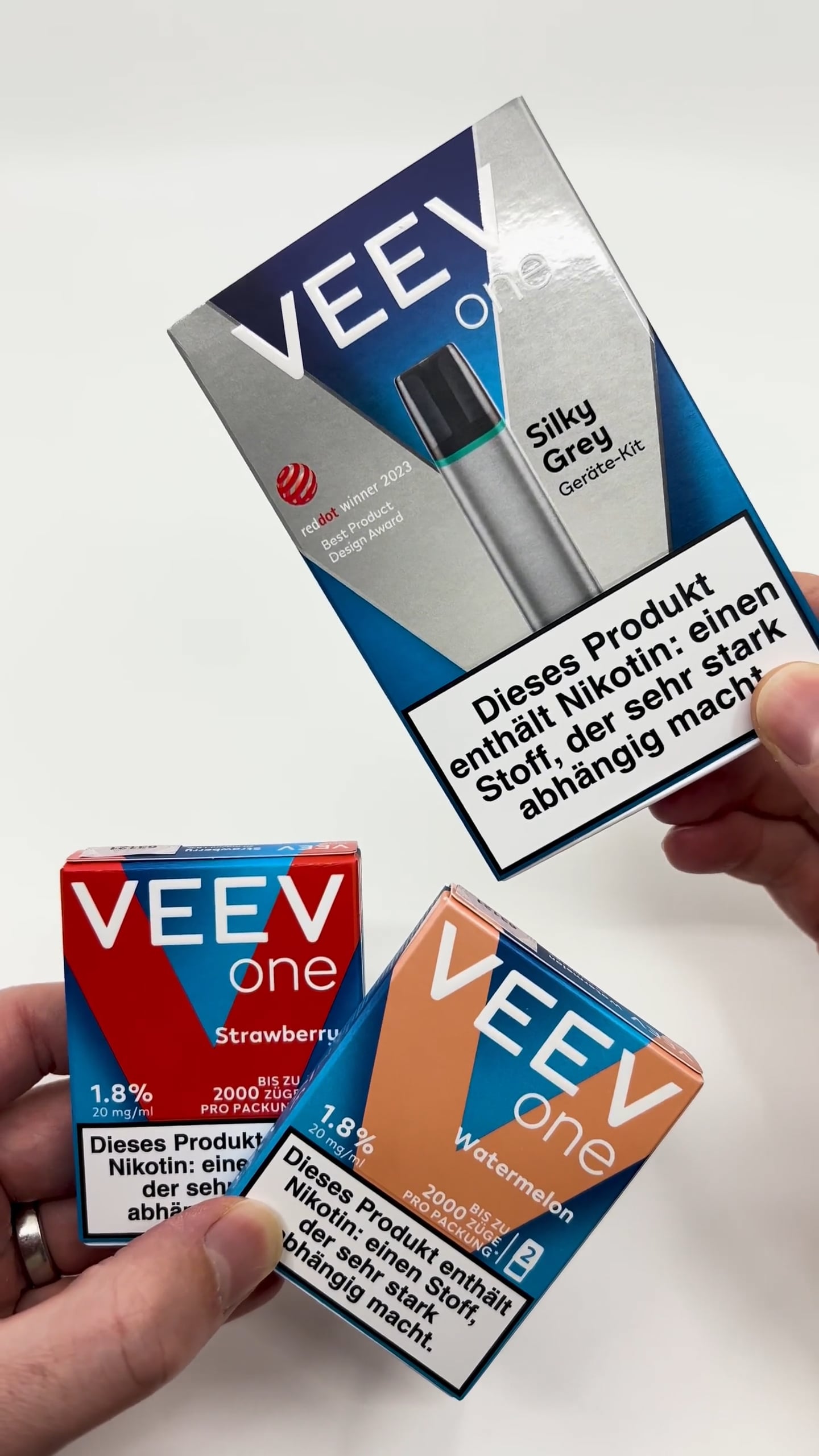 geekvape aegis solo 3 istruzioni Zařízení + náplň VEEV ONE Kit Silky Grey + Mango 2ml (18mg) main image 0