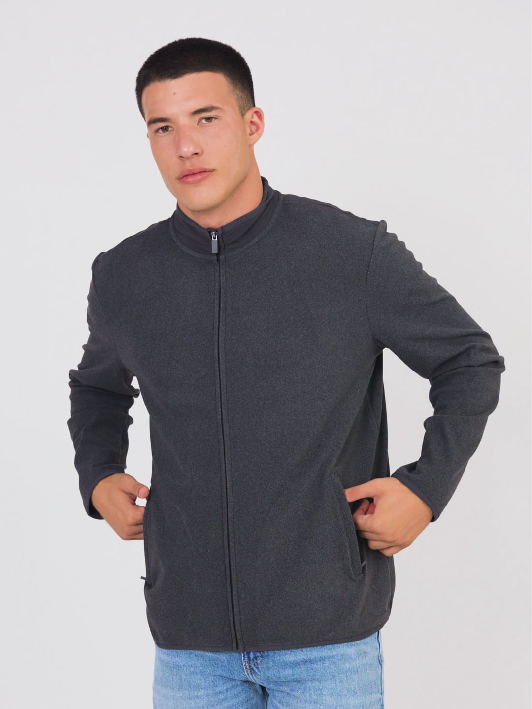 קרדיגן פליז דק