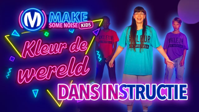 Kleur de wereld - Dans Instructie