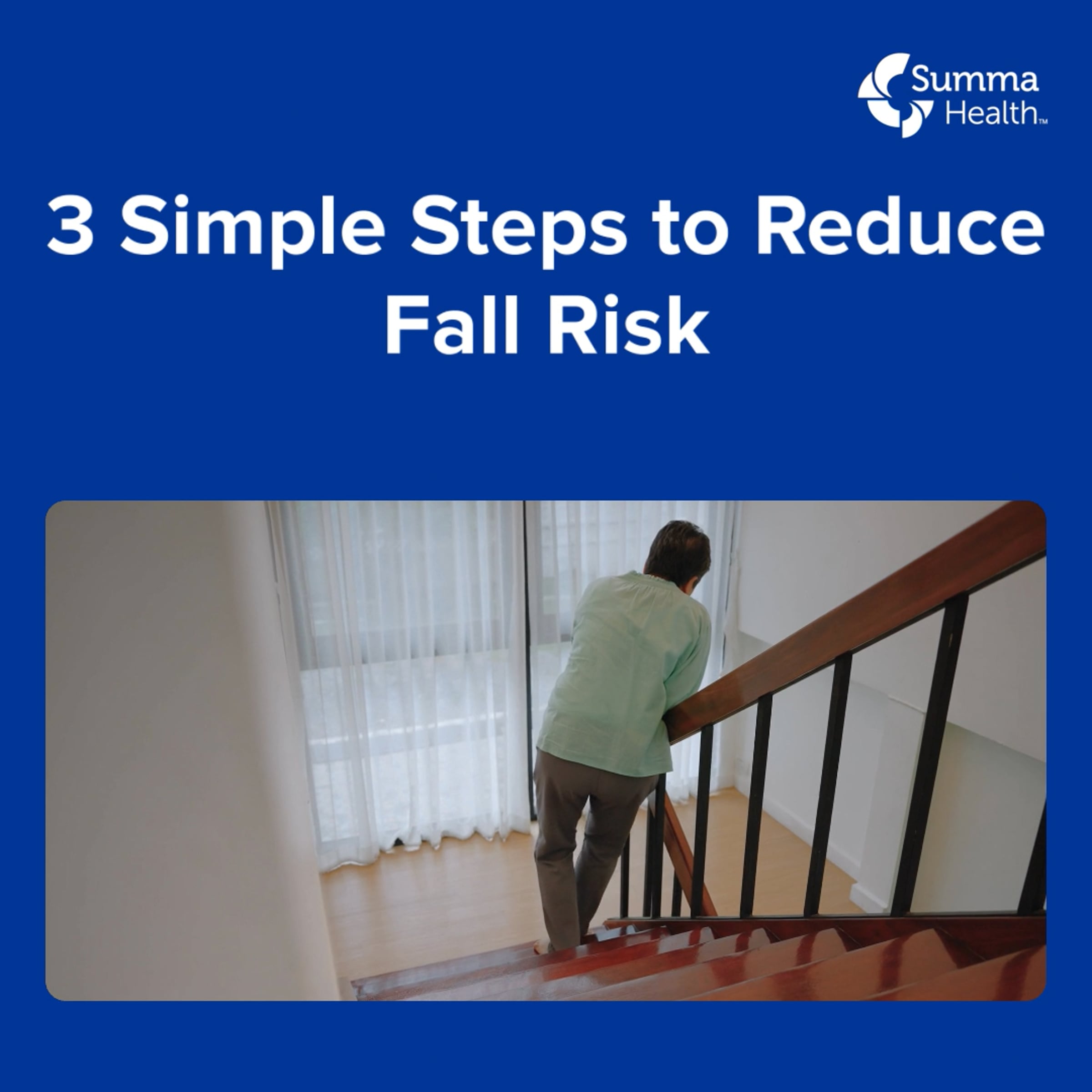 3 Simple Steps to Reduce Fall Risk | Videos & Movies on Vimeo