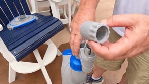 INOPOOL 321 Cordless Handheld Cleaner for Gunite Pools