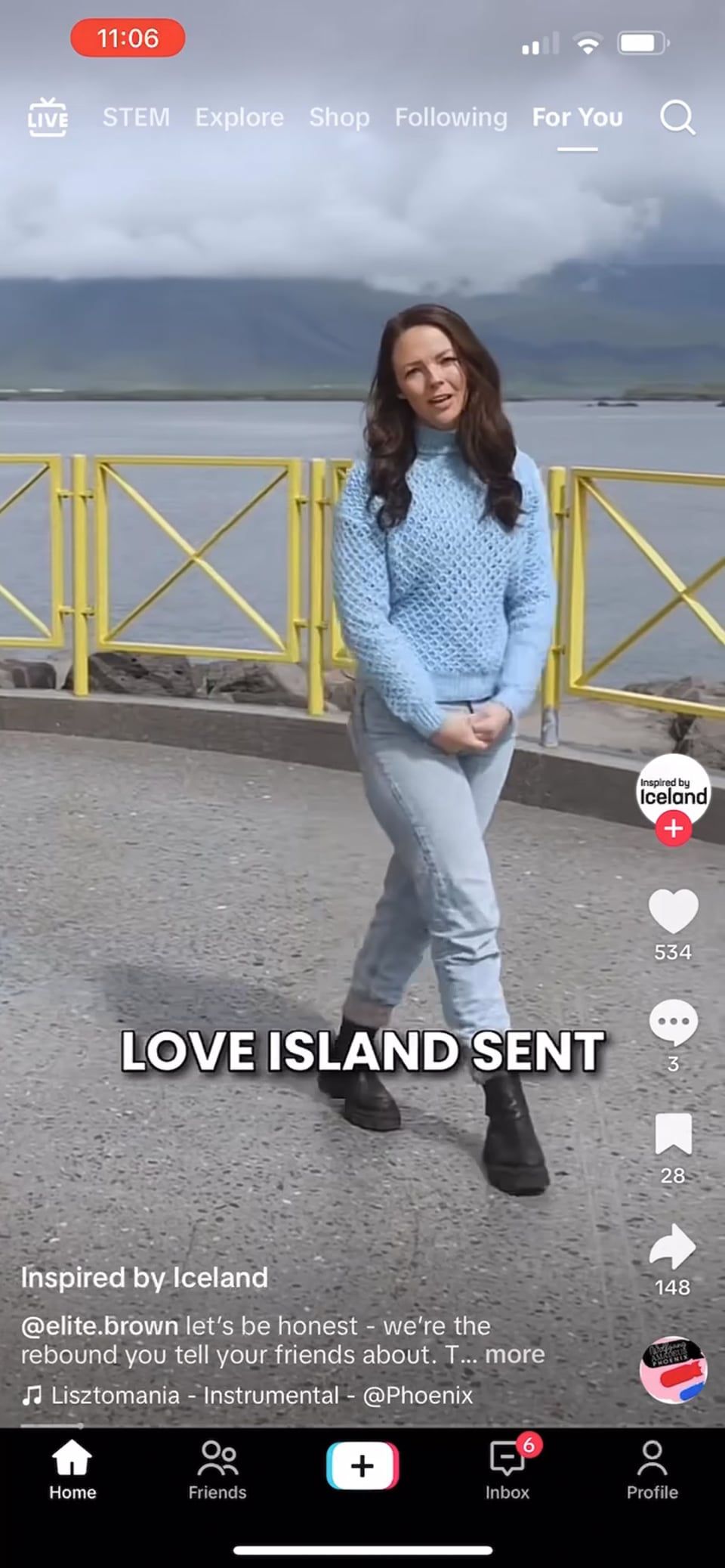 Love Iceland Invitation Film