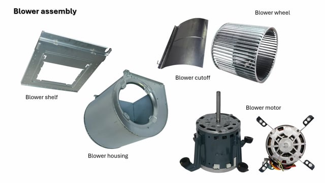 Saving that Old Furnace - Blower Motor & Assembly (12 of 13)
