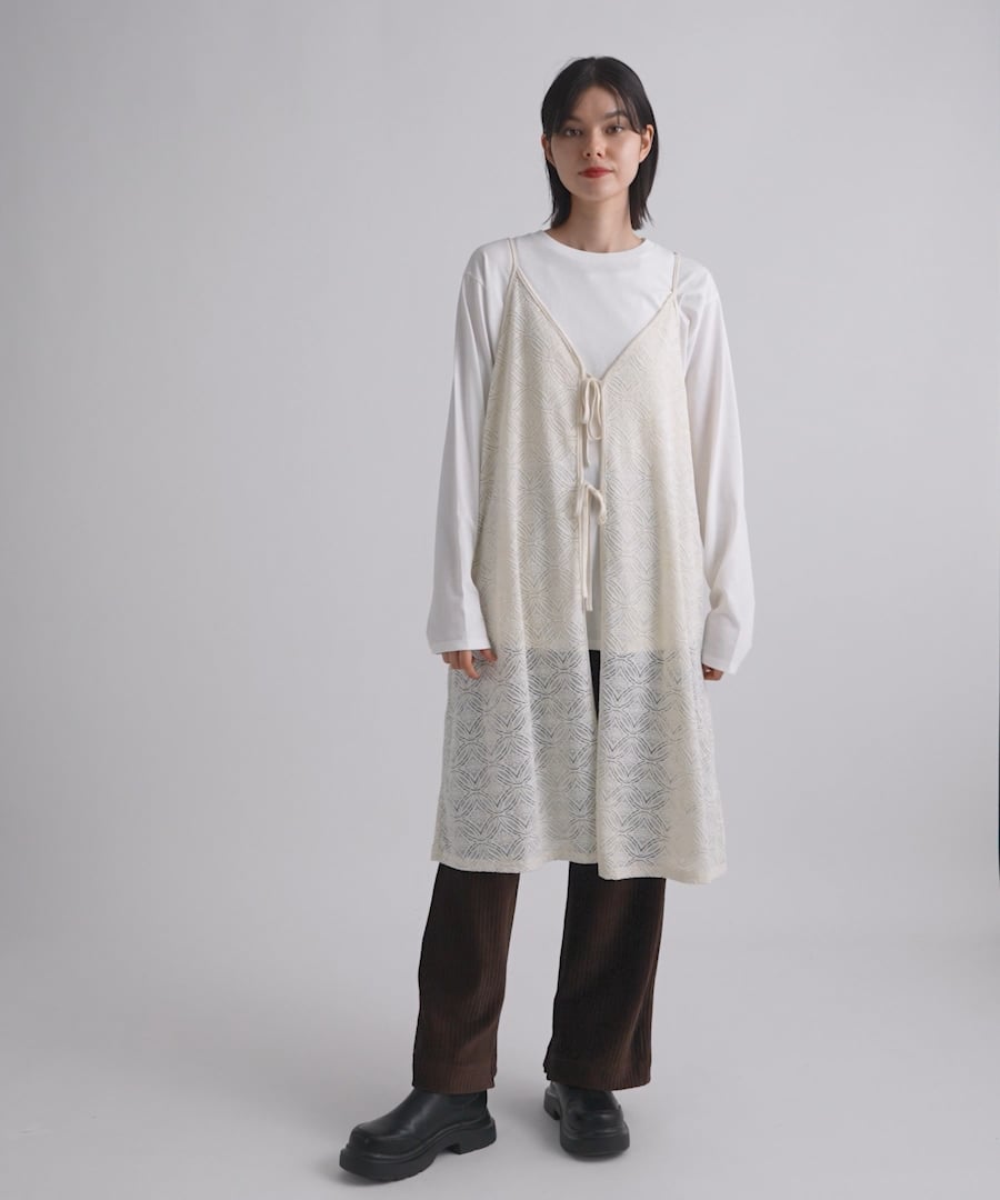 3WAYベロアレースキャミワンピース | [公式]ニコアンド（niko and