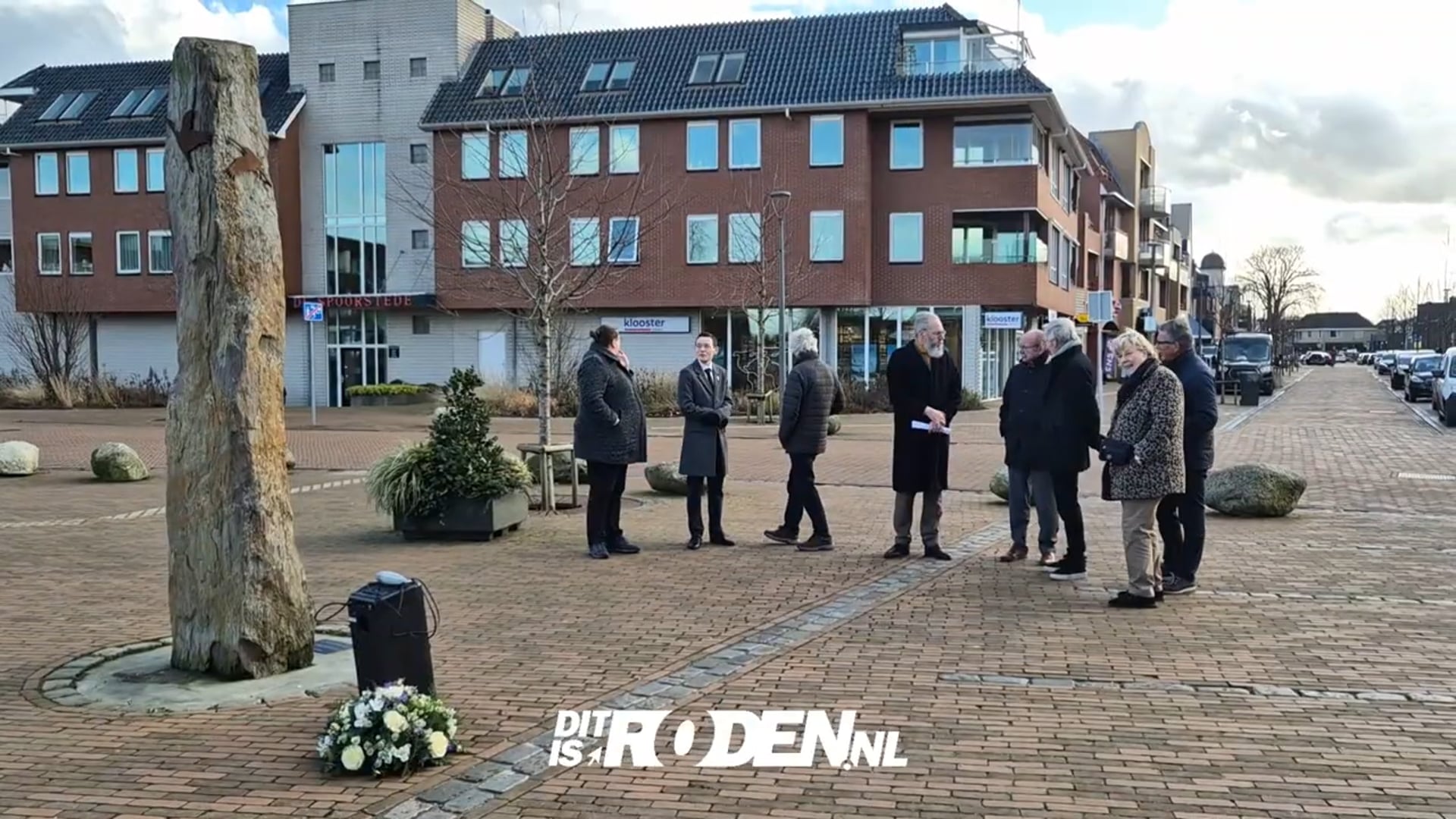 Herdenking Auschwitz Birkenau in Roden 27 januari 2025