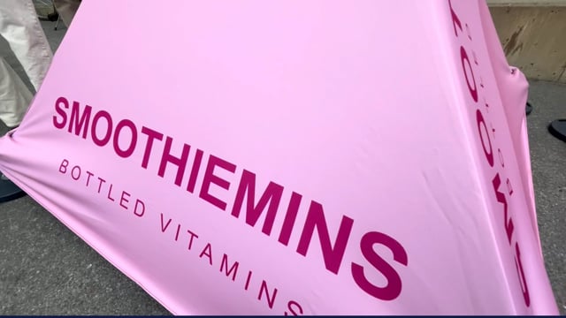 The super tall and portable Expand FlagStand XL - 5 or 5 7.6 m height