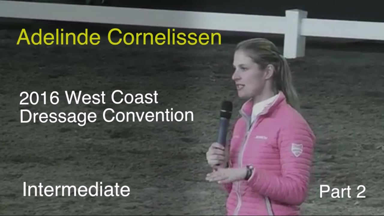2016 West Coast Dressage Convention - Intermediate, Flying Change, Tempi Changes
