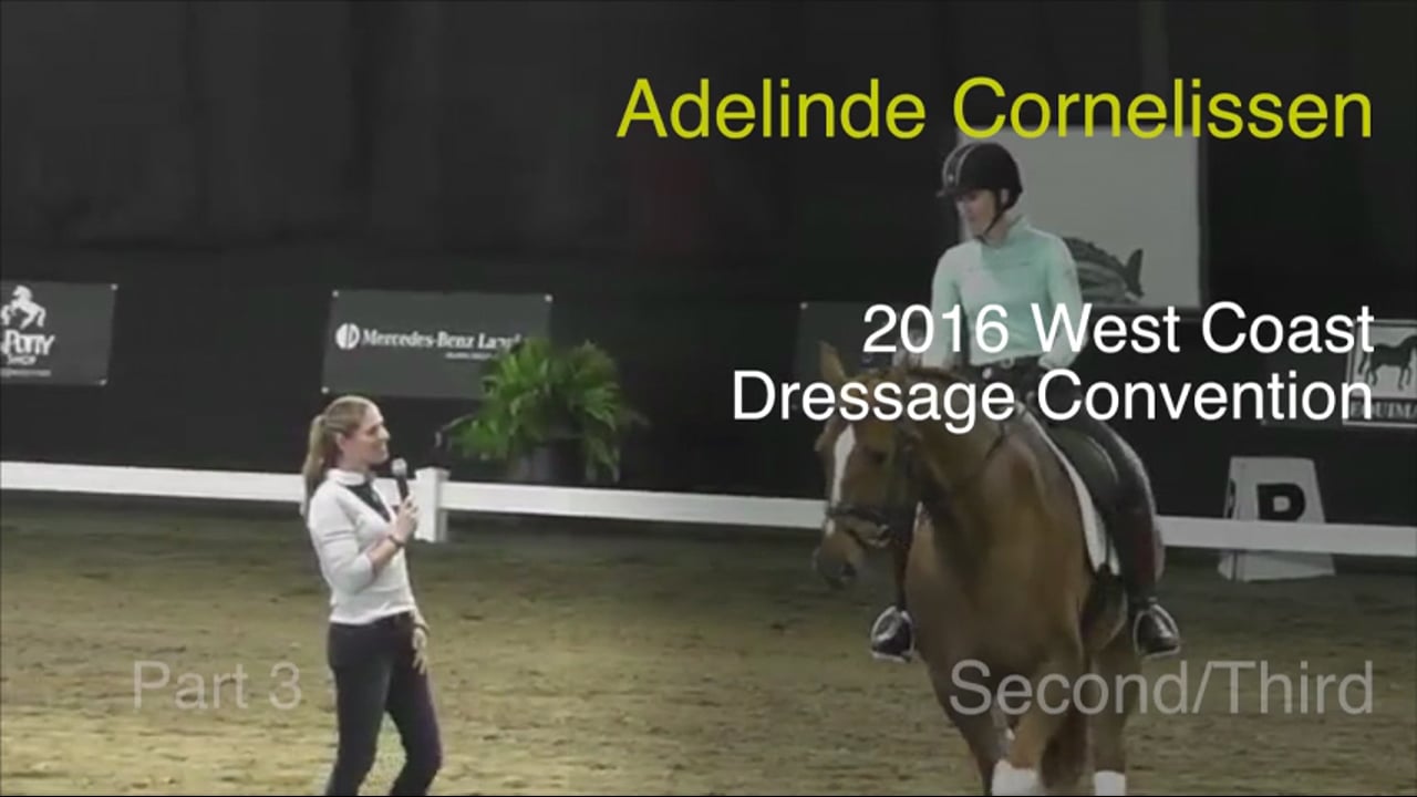 2016 West Coast Dressage Convention - Second/Third Level, Rhythm and Balance