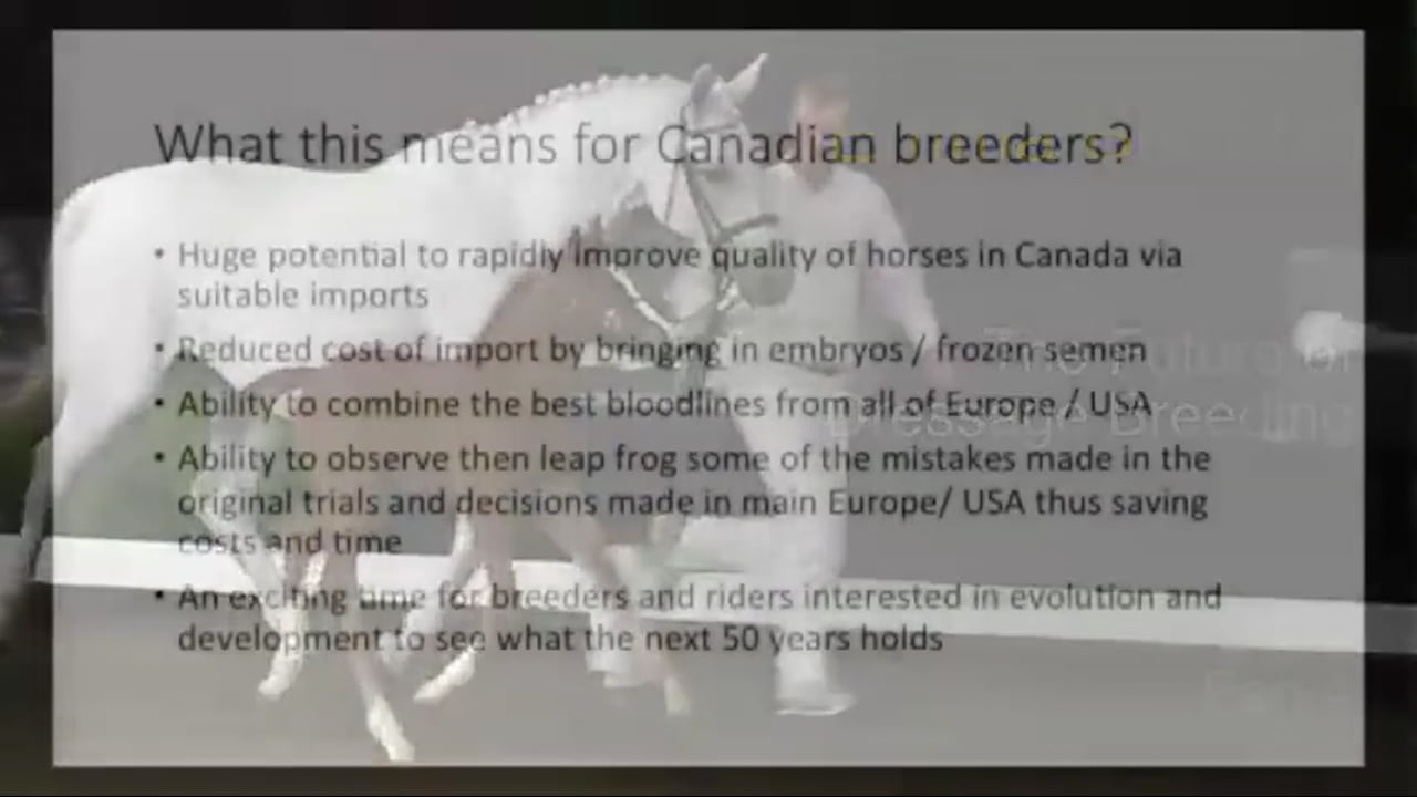 The Future of Dressage Breeding | Emma Blundell | PART 04