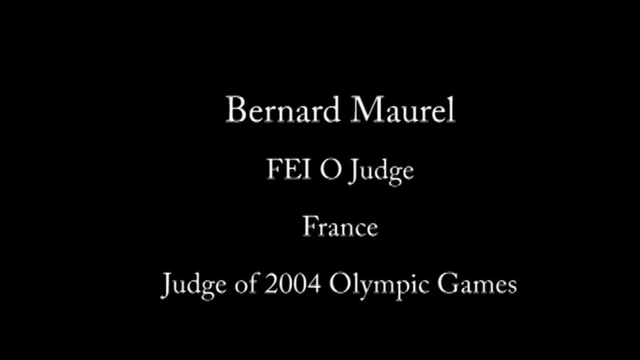 Judging FEI Grand Prix Freestyle - Movement by Movement Scores | Bernard Maurel
