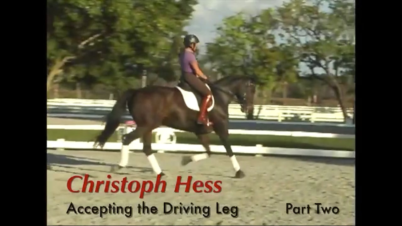 Christoph Hess instructs Accepting the Driving Leg, Part 2