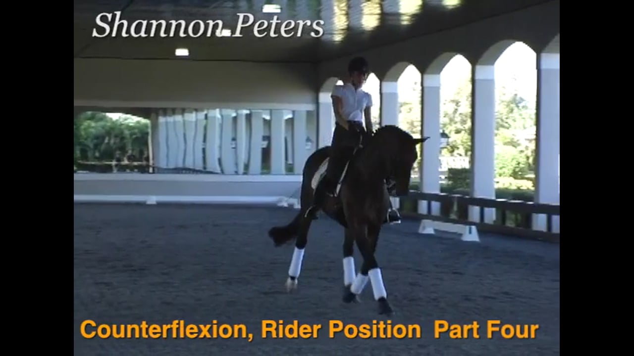 Counter Flexion, Rider Position | Shannon Peters | PART 04