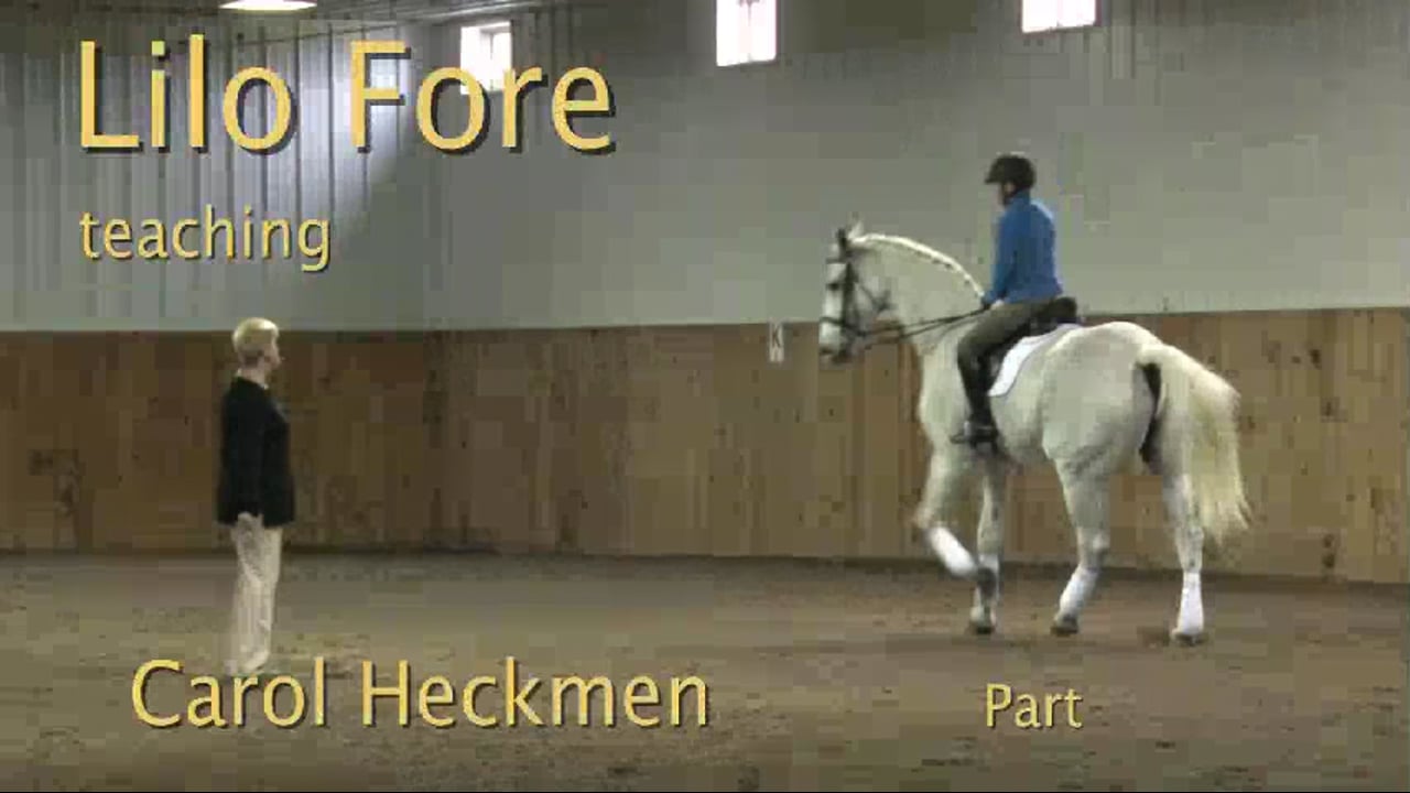 FarmVet/USDF Adult: Contact, Experienced, Strong Horse | Lilo Fore | PART 02