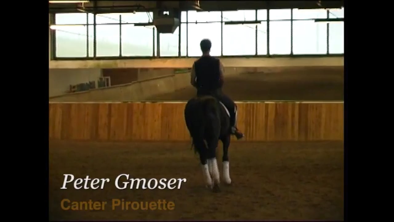 Training Ride: Canter Pirouette, Changes, & Half Steps | Peter Gmoser