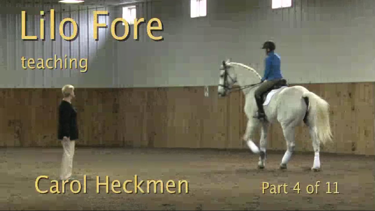 FarmVet/USDF Complete Adult Clinic, featuring Lilo Fore, Creating Contact with t
