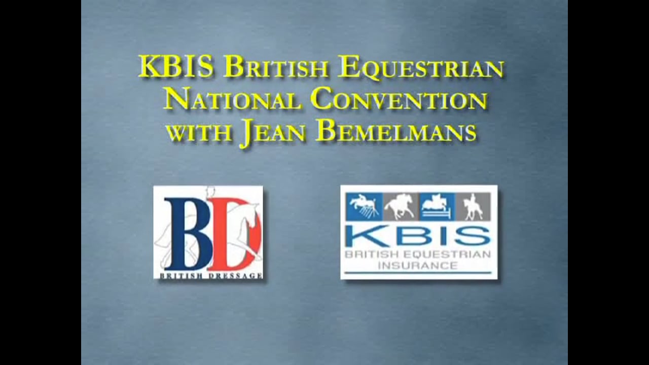 Relaxing a Hot Horse: Tempi Changes, Piaffe, Passage | Jean Bemelmans | PART 01
