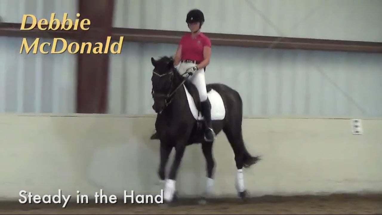 Getting the Horse Steady in the Hand with Debbie McDonald - part 3