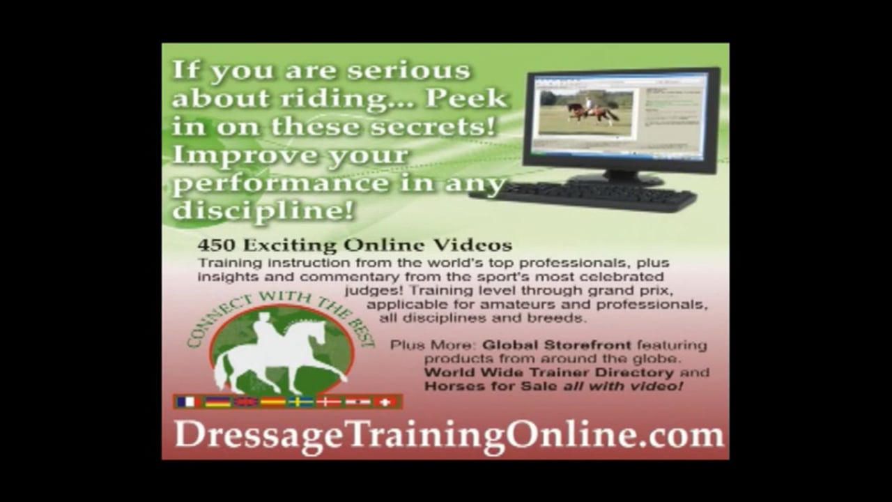 Getting the horse on the outside rein - Debbie McDonald