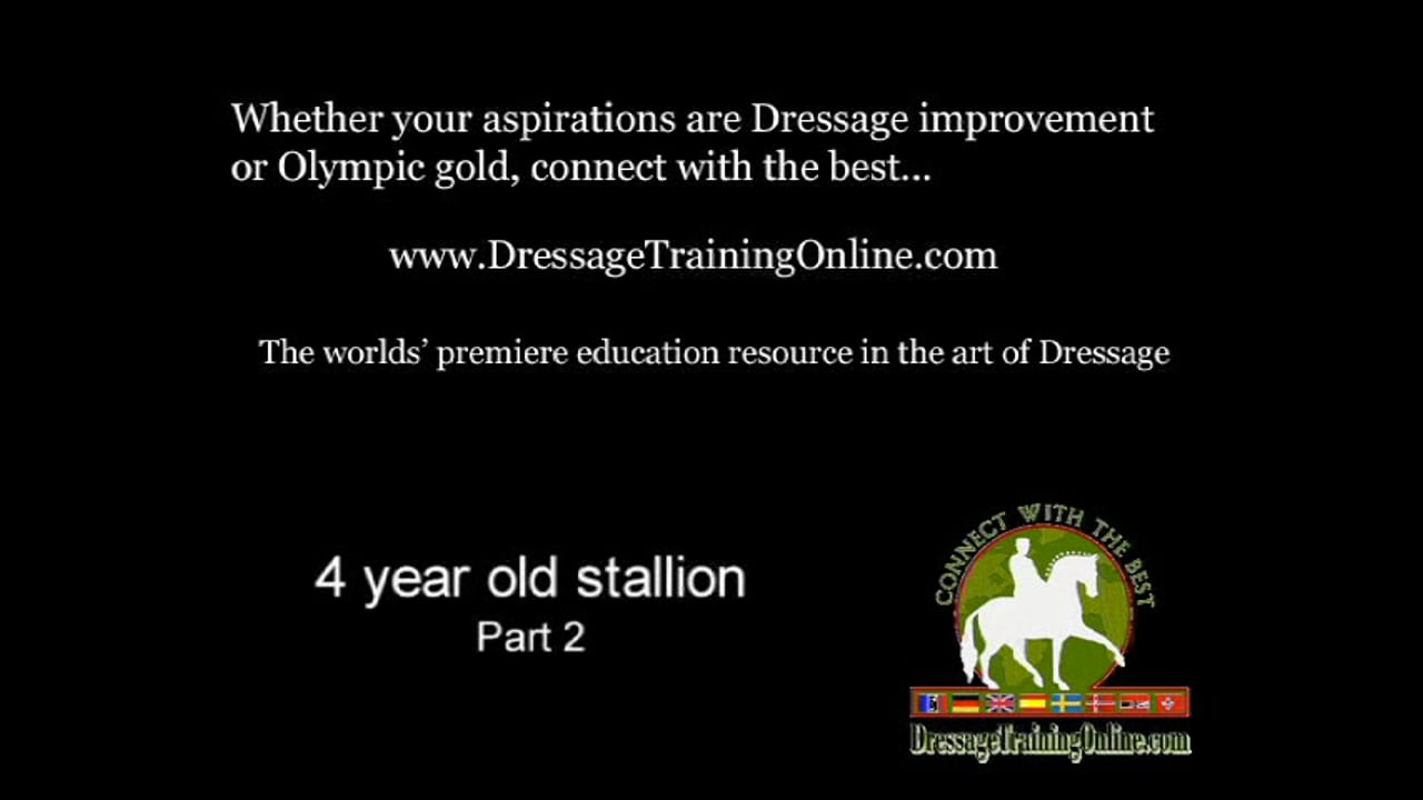 Jan BemelmansClearing up miscommunications. Dealing with canter as an evasion. -