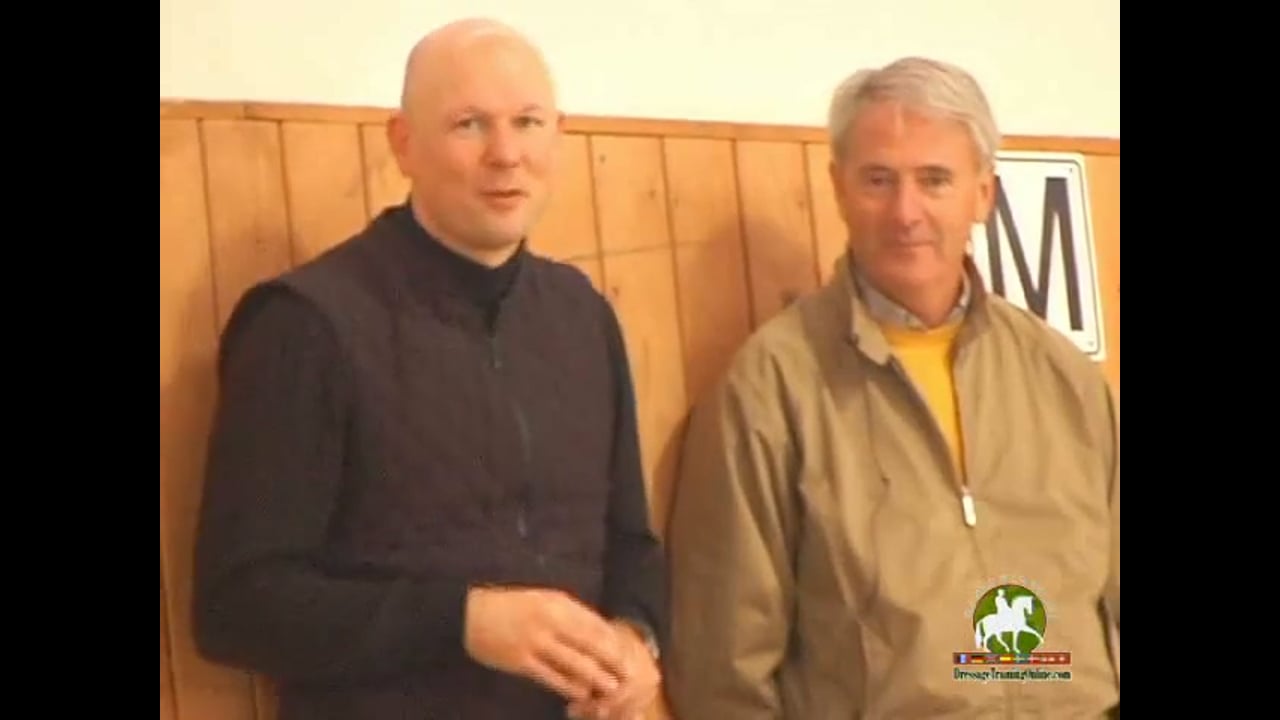 Jean Bemelmans coaching professional trainer Carl Hester