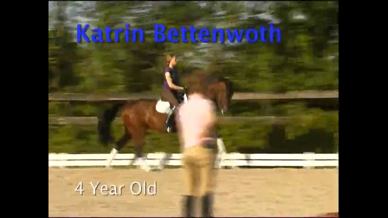 Four Year Old Training | Katrin Bettenworth | PART 02