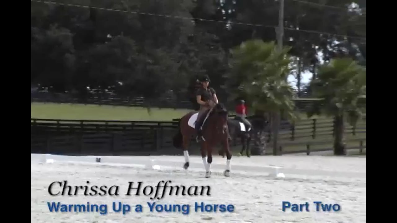 Playful Work for Young Horses, Schooling Tempi Changes | Helen Langehanenberg