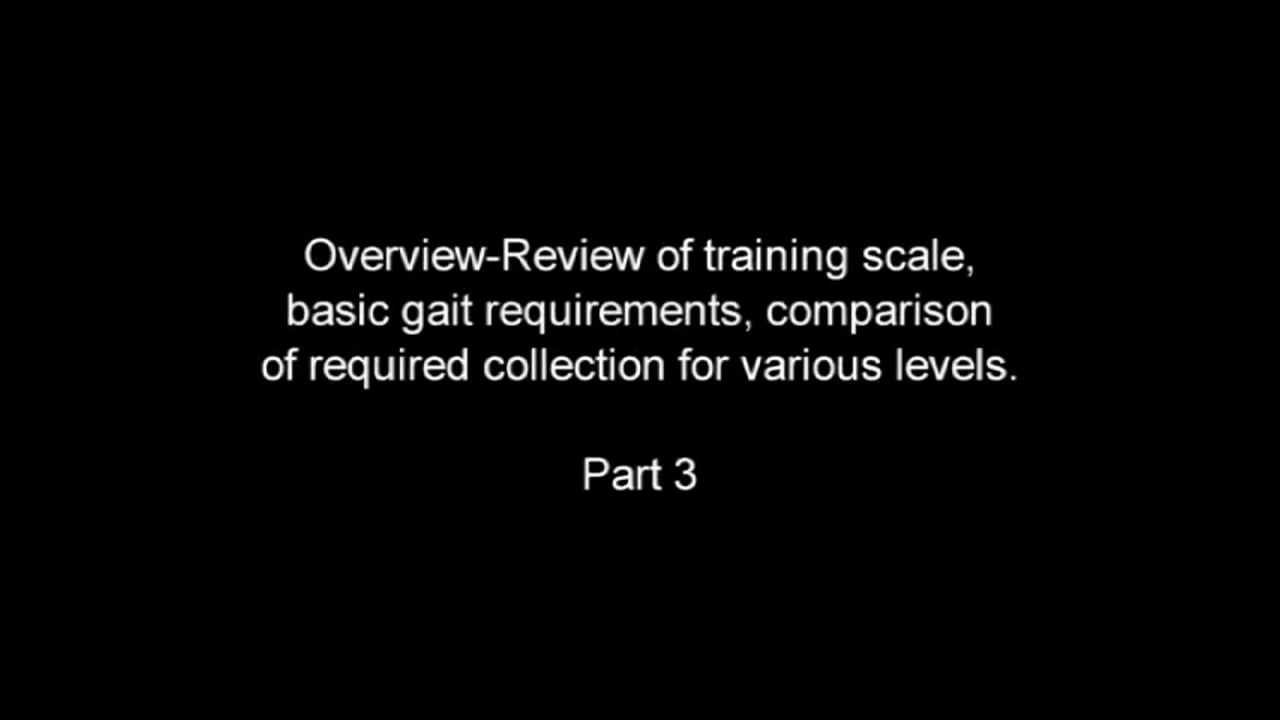 Correct Foundation Through Levels | Steffen Peters and Janet Brown Foy | PART 11