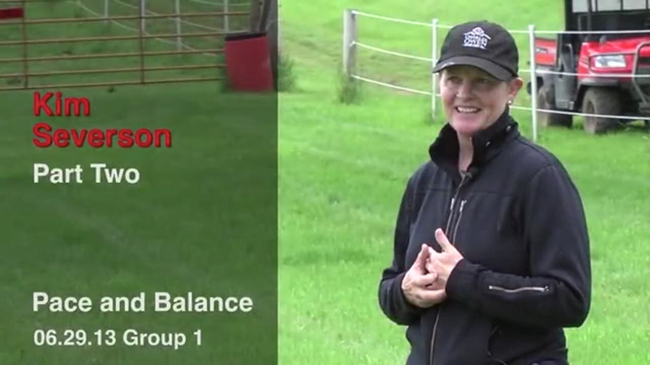 Pace & Balance | Kim Severson | PART 02