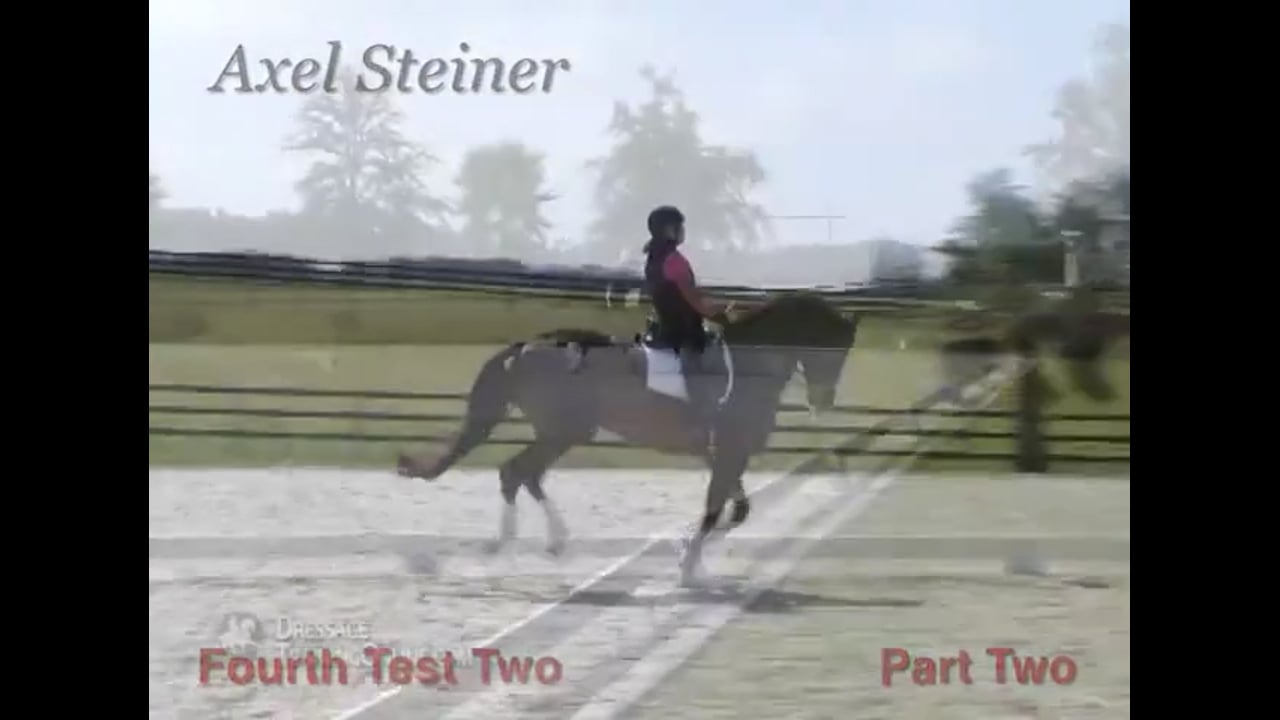 Practice Ride and Improving Fourth Level Test Two | Axel Steiner | PART 02