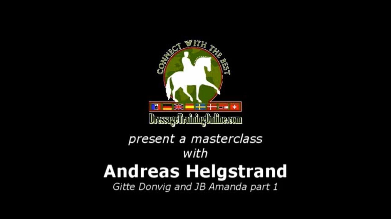 Relaxation and Schooling the GP Movements | Andreas Helgstrand | PART 01