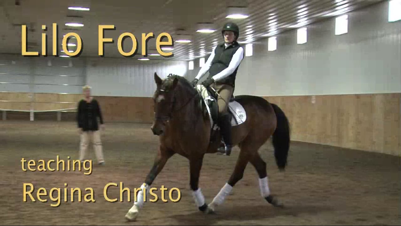 Responsiveness to the leg - 1/2012, FarmVet/USDF Adult Clinic, Second Level