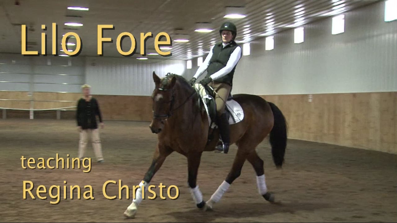 Responsiveness to the leg - 1/2012, FarmVet/USDF Adult Clinic, Second Level