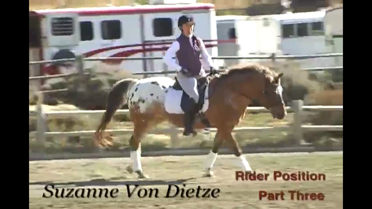 Rider Position | Susanne von Dietze | PART 03