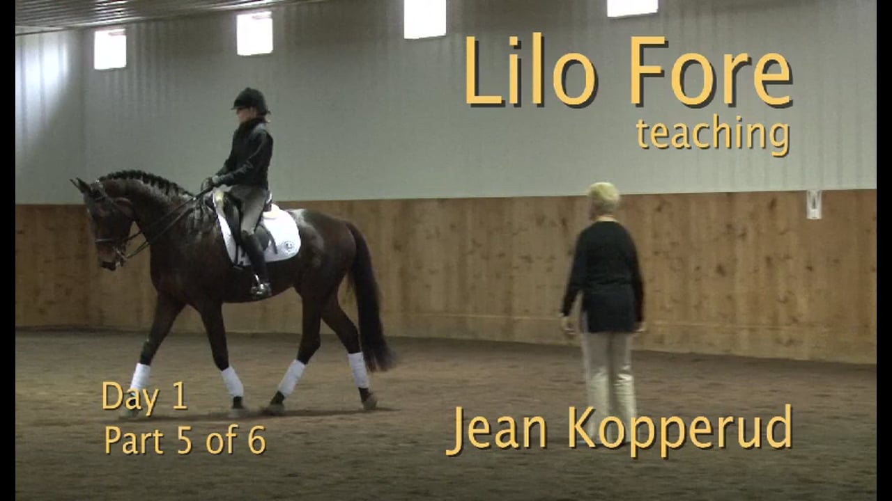 Riding the experienced horse - 2/2012, FarmVet/USDF Adult Clinic, Training throu