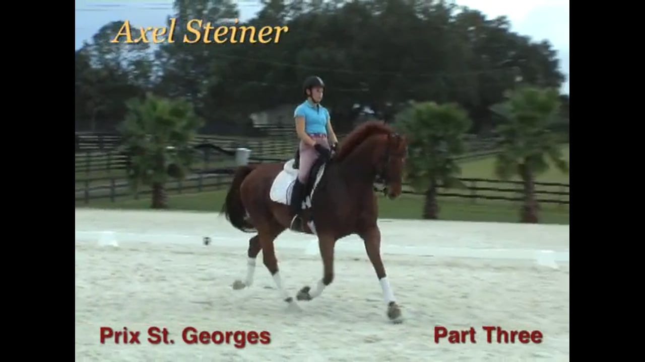 Prix St. Georges S Test Run Through | Axel Steiner | PART 03