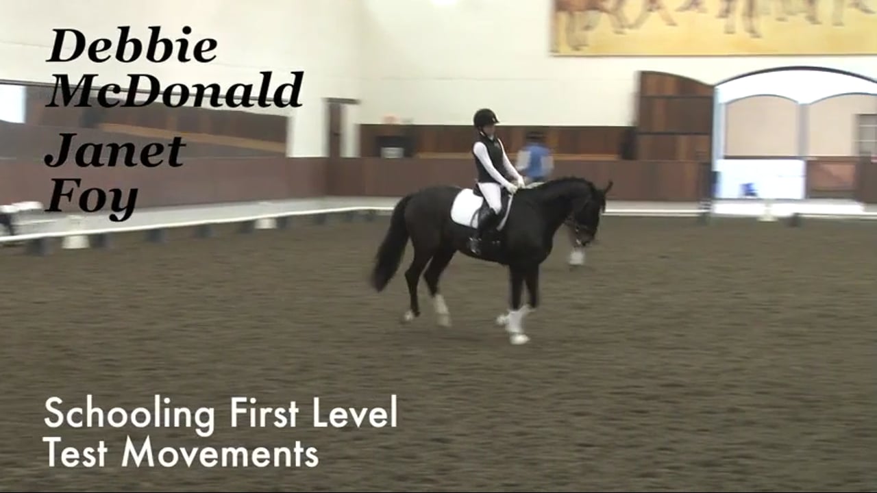 Schooling First Level Test Movements | Debbie McDonald & Janet Foy | PART 02