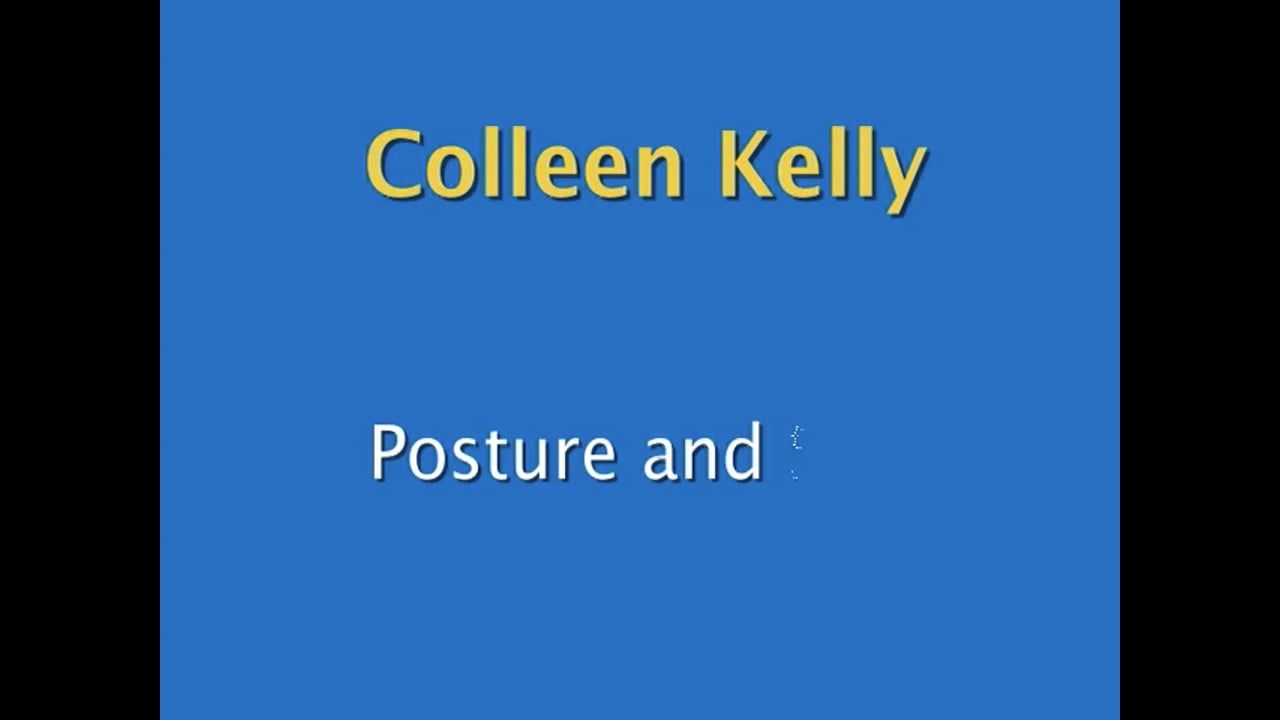 Seat and Position Lecture | Colleen Kelly | PART 02