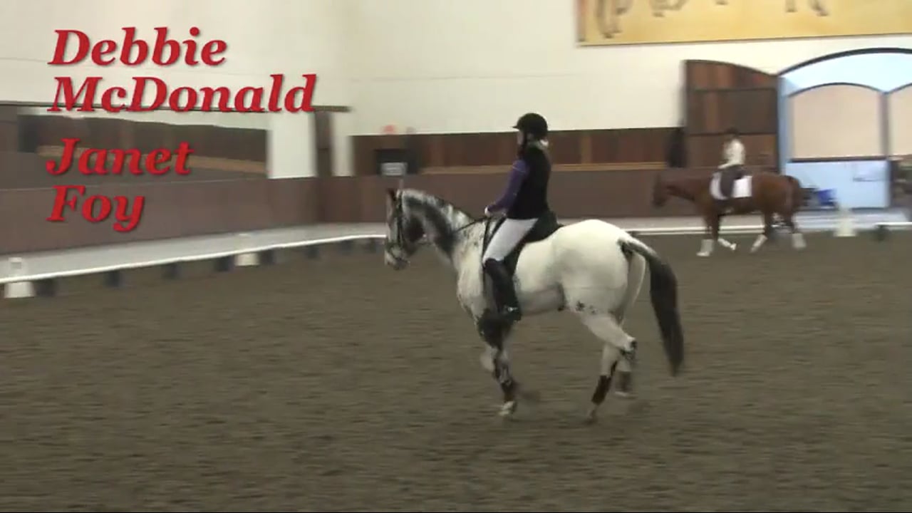 Schooling Fourth Level Test Movements | Debbie McDonald & Janet Foy | PART 04