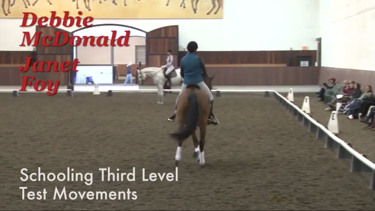 Schooling Third Level Test Movements | Debbie McDonald & Janet Foy | PART 03
