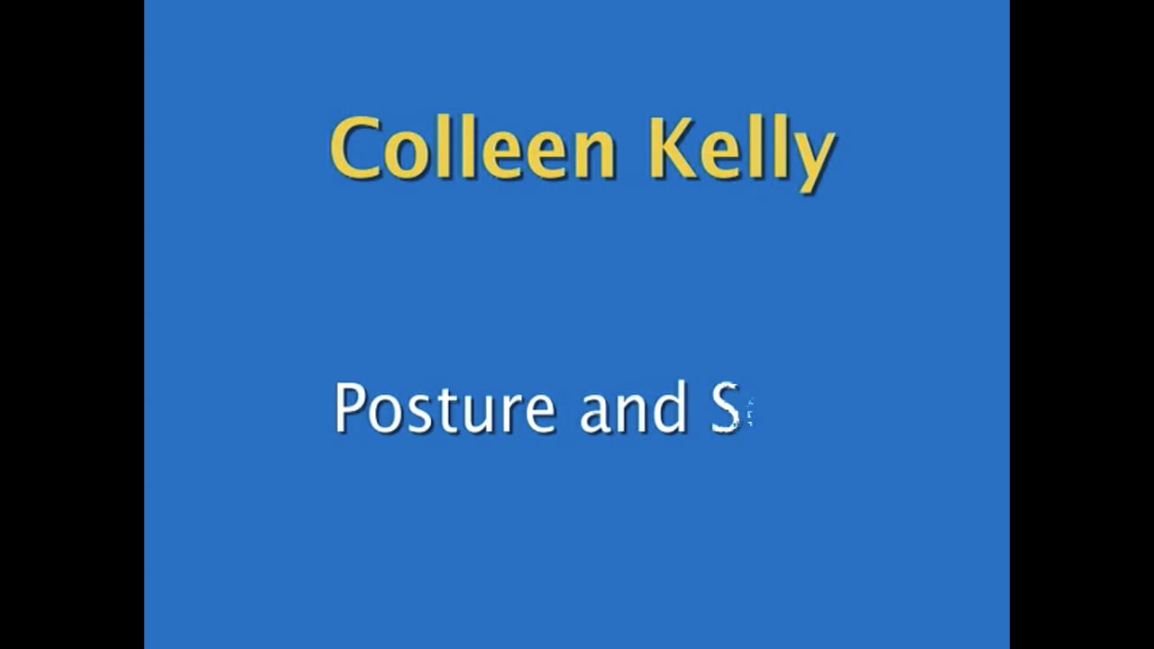 Seat and Position Lecture | Colleen Kelly | PART 07