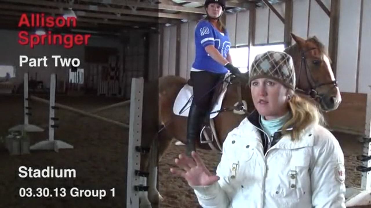 Stadium Clinic | Allison Springer | PART 02