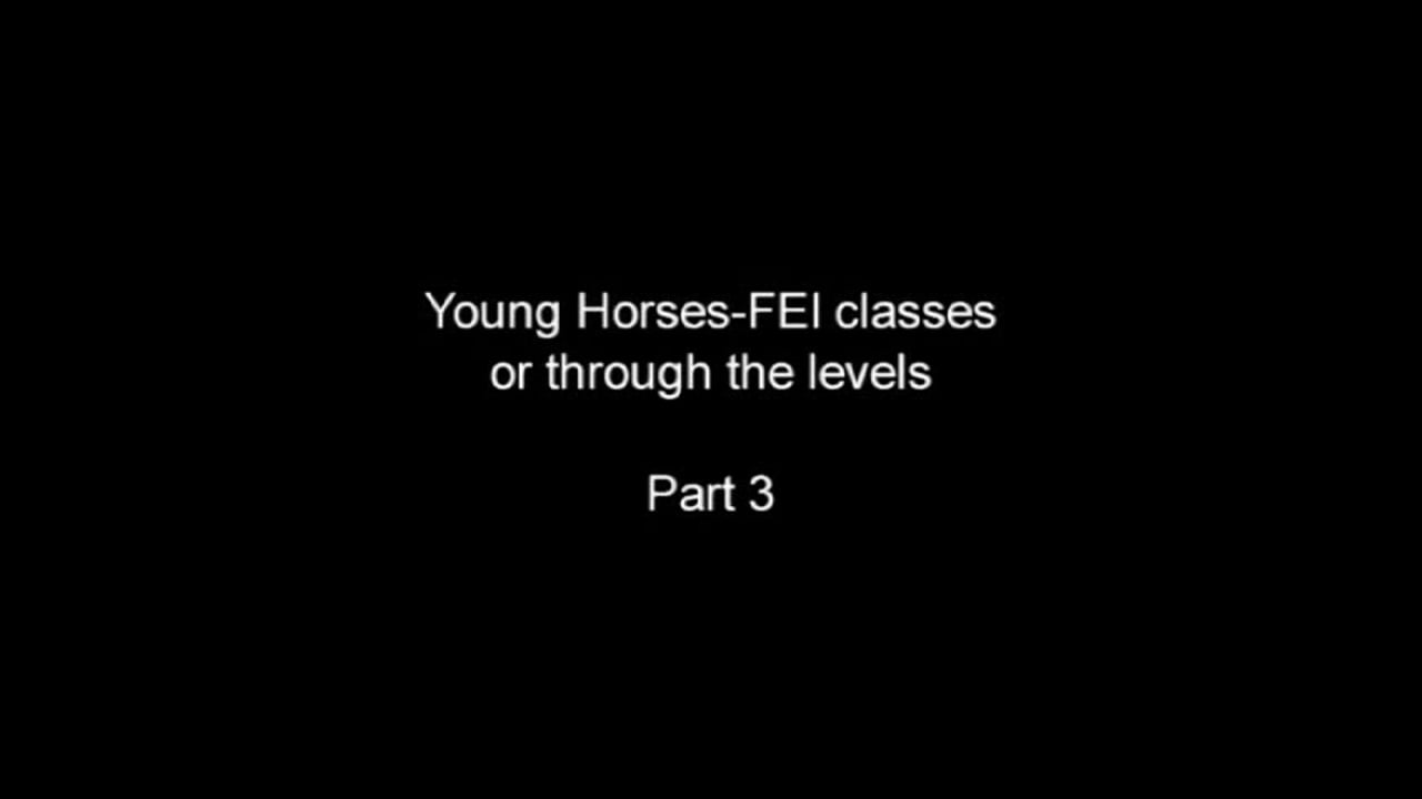 Young Horses FEI classes | Steffen Peters and Janet Foy | PART 03