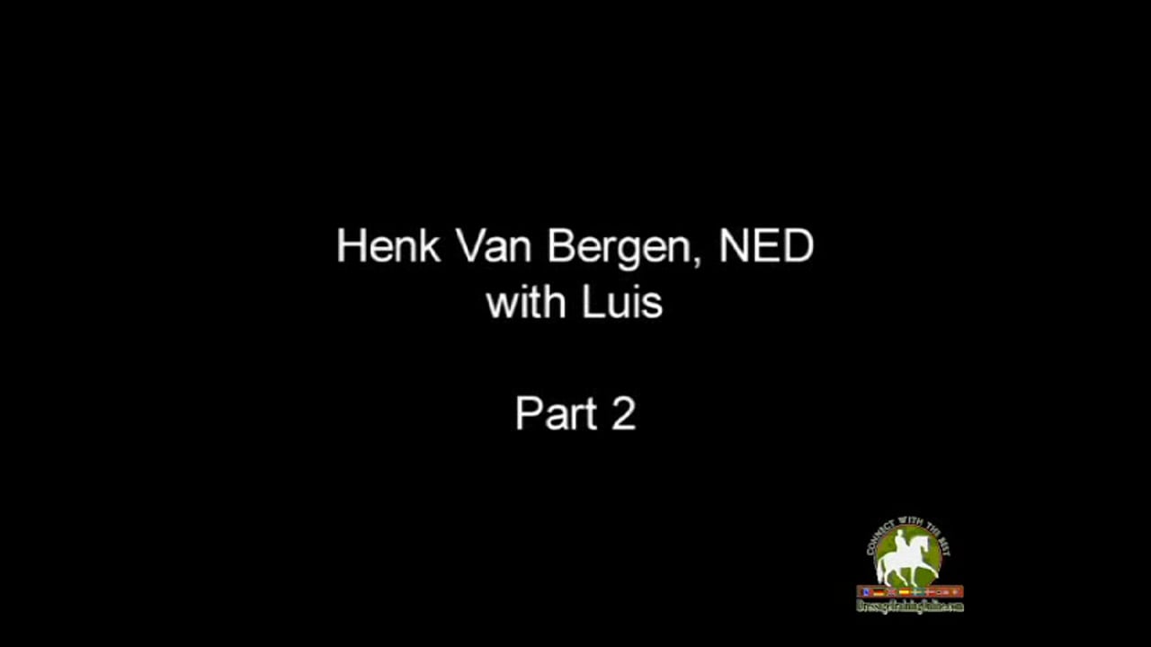 Succeed/USDF FEI Level Trainer Conf, Day 1 - Luis | Henk Van Bergen | PART 02