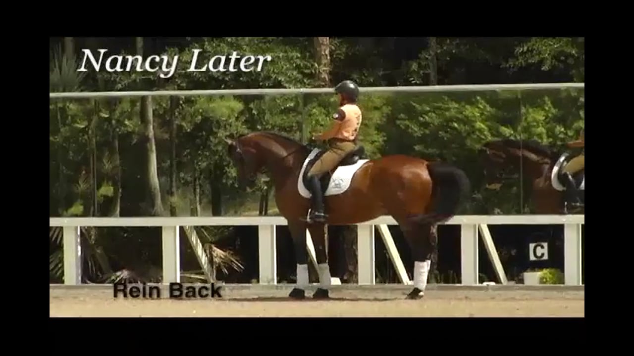 The Rein Back | Nancy Later | PART 02
