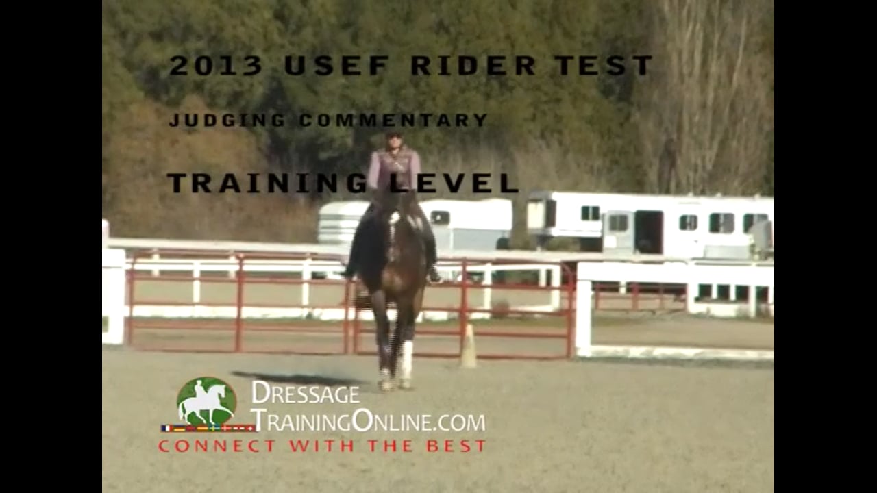 Training Level Rider Test 1 | Janet Foy