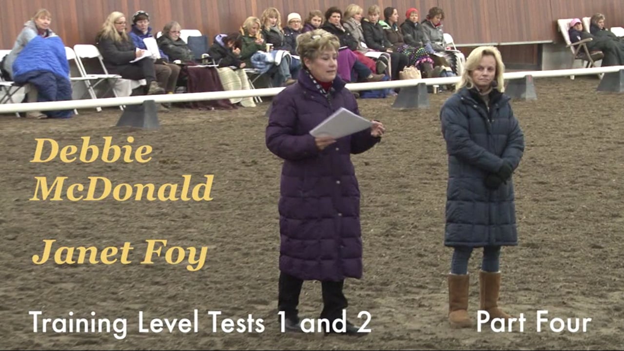 Training Level Tests 1 and 2 | Debbie McDonald & Janet Foy | PART 04