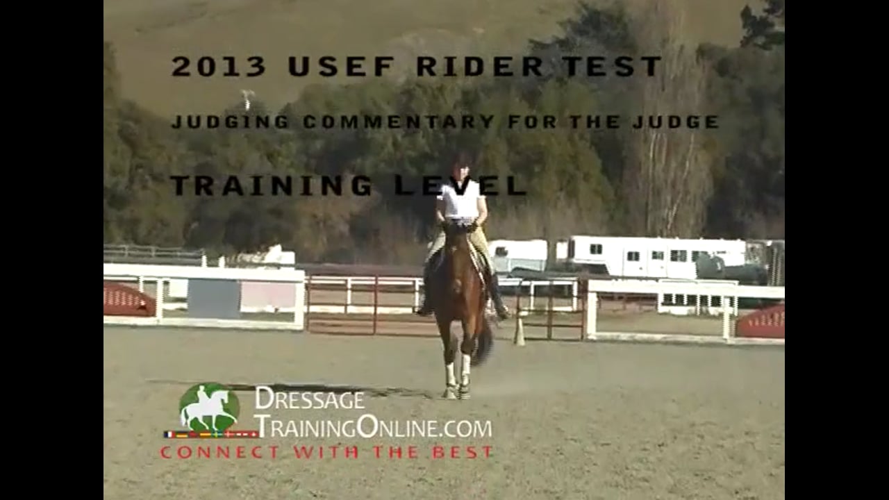 Training Level Rider Test 3 | Janet Foy