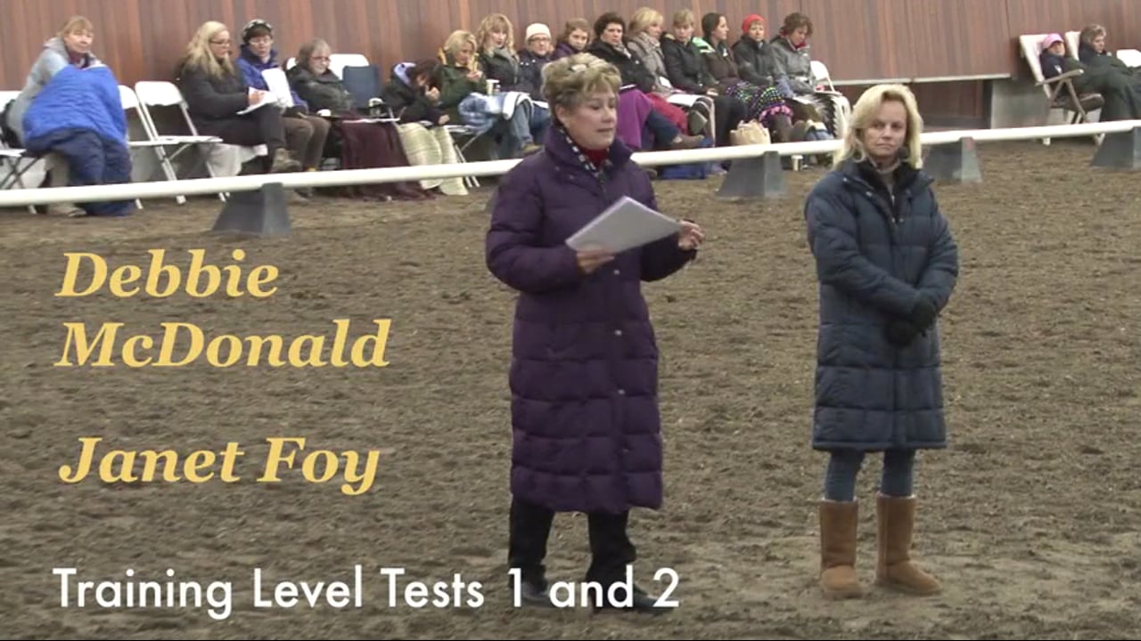Training Level Tests 1 and 2 | Debbie McDonald & Janet Foy | PART 02