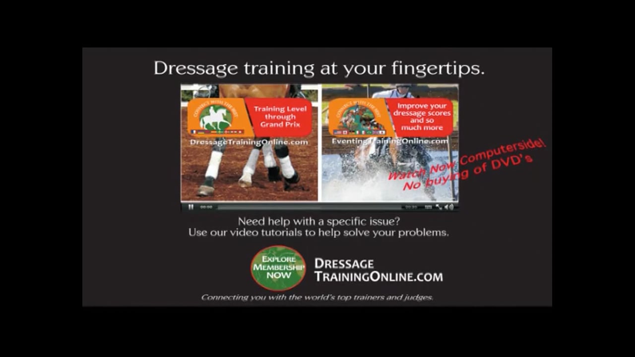 Dressage Through the Levels - 1st/A Canter Departs | Debbie McDonald & Janet Foy